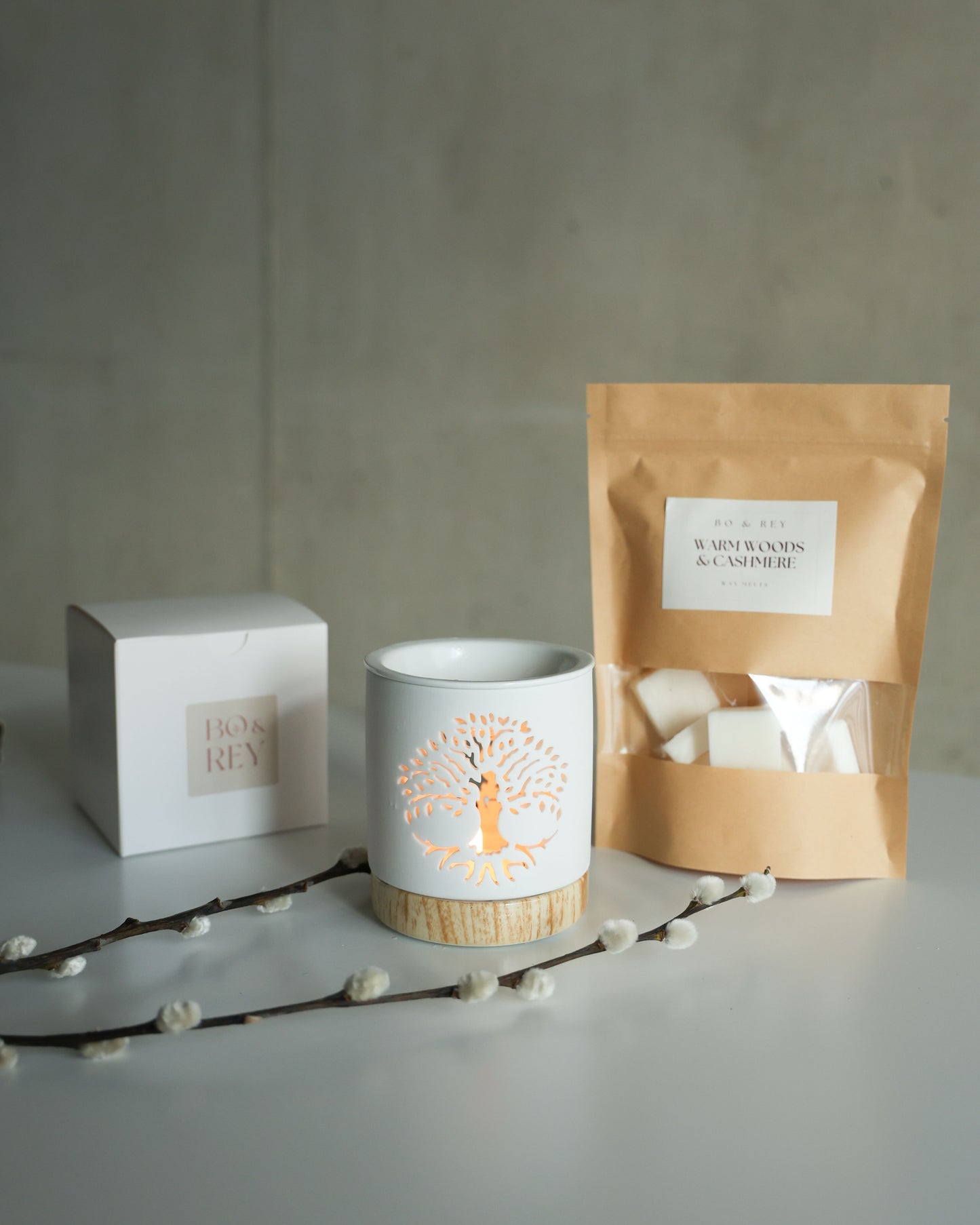 Warm Woods & Cashmere Wax Melts
