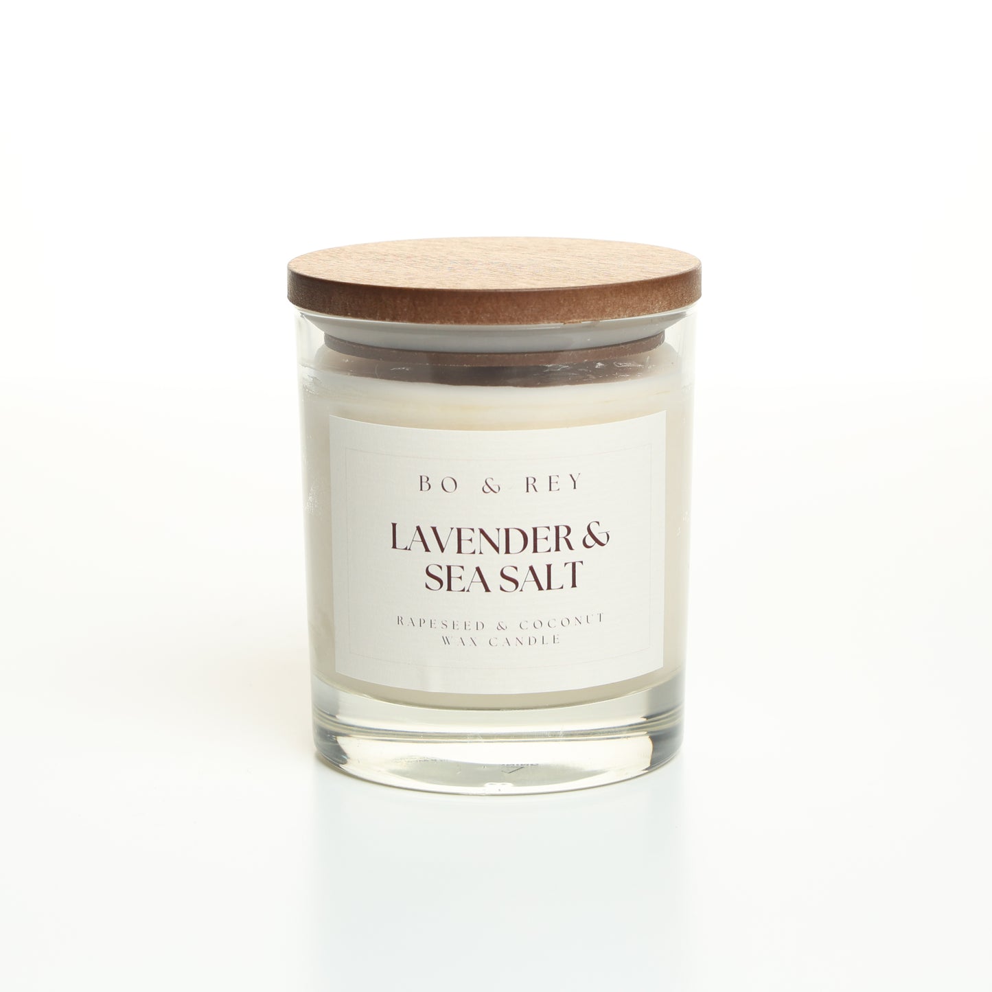 Lavender & Sea Salt Essential Oil Candle