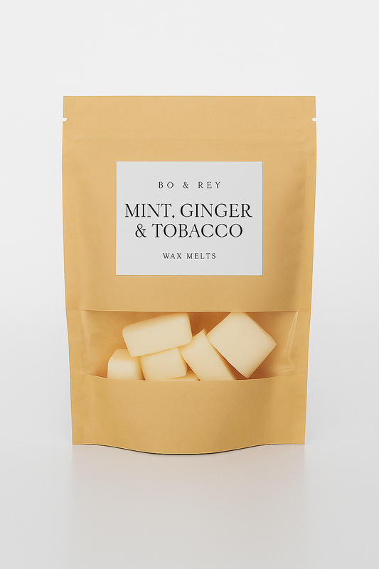Mint, Ginger & Tobacco wax melts
